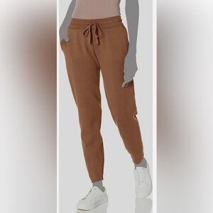 Monrow Tan Sweater Joggers